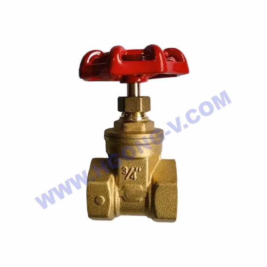 DIN/API-Messing-Gewindeventil bester Qualität