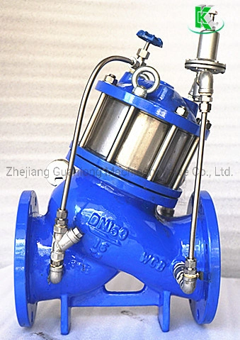 Ductile Iron Piston Type Globe Double Chamber Adjustable Pressure Reducing Valve (Yx741X)