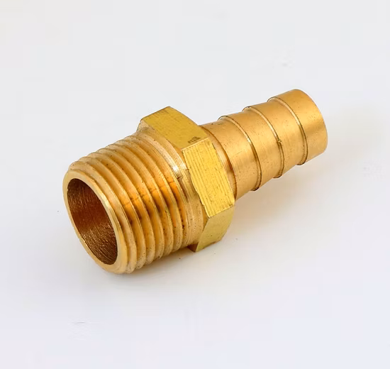 Barb Hose Barb Adapter Brass Pipe Fittings Male Threaded End Air Hose Connector