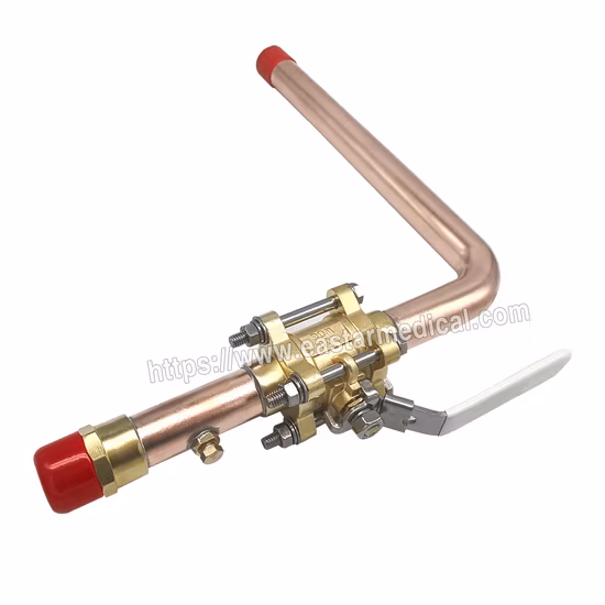 OEM/ODM 2 3-teiliges Cpx-Generalversammlungs-Messingkugelventil zur medizinischen Sauerstoffisolierung mit medizinischer Gasleitungsausrüstung Fabrikpreis Medizinisches abschließbares Leitungsventil
