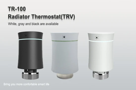 Drahtloses programmierbares Smart Tuya Zigbee WiFi Automatisches Heizungs-Trv-Thermostat-Heizkörperventil