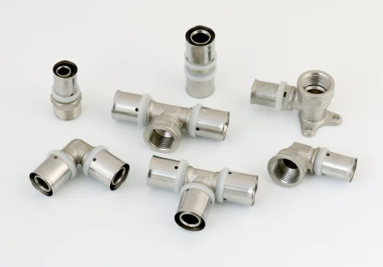 Kupplung (U-TYP) Messing-Pressfittings für Pex-Al-Pex-Rohre